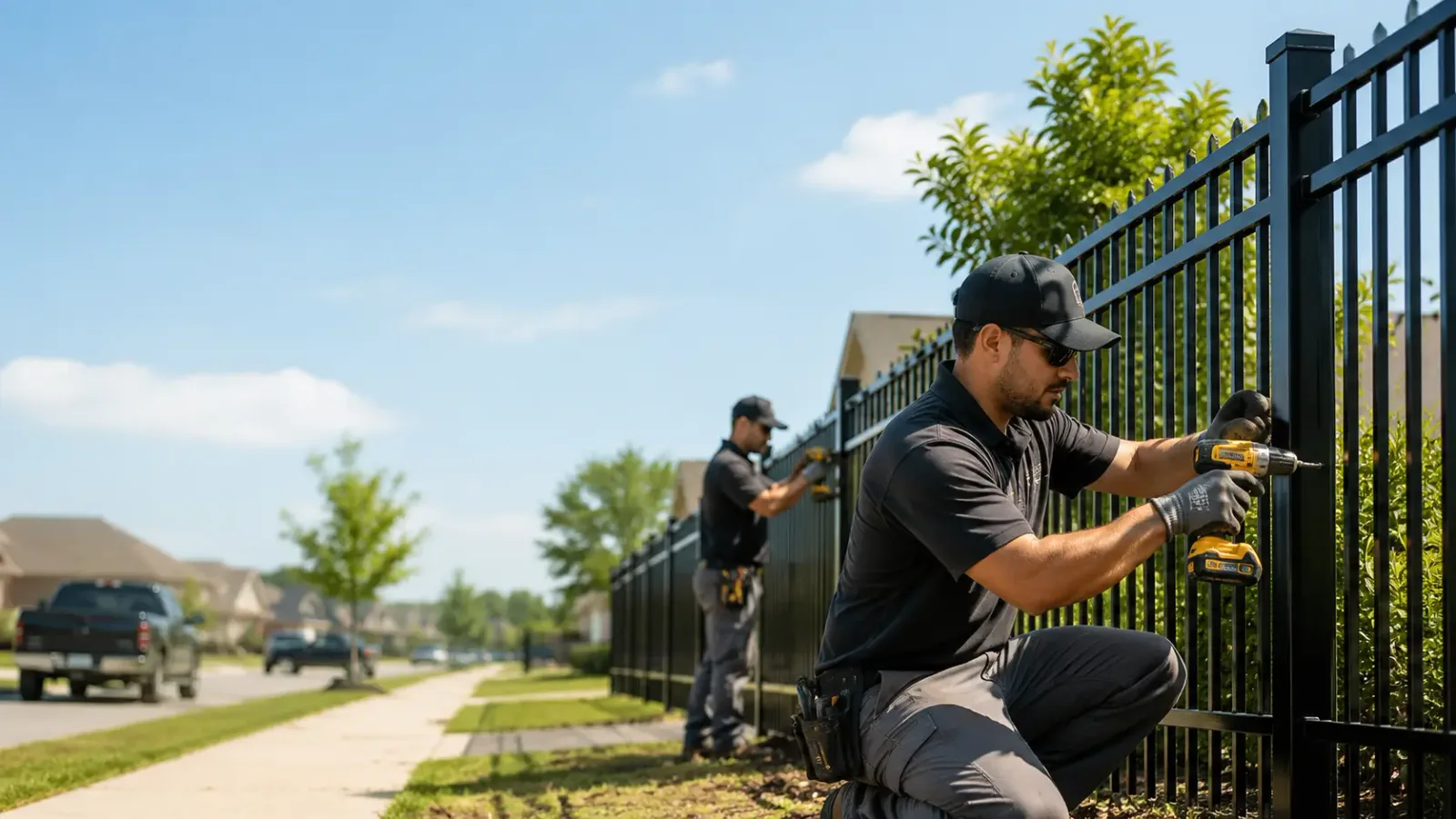 Metal Fence Installation in Blanchard, PA